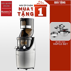 MUA 1 TẶNG 1 Máy ép chậm cho kinh doanh Kuvings CS520CB - TẶNG 1 BỘ NỒI ÁP SUẤT POONGNYUN VGPC2-SET - Hàng chính hãng