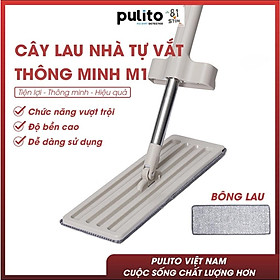 Mua Cây lau nhà tự vắt Spin Mop 2.1 ưu việt Gia Phú ( giao màu ngẫu nhiên )