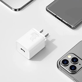 Củ sạc nhanh Baseus Super Si Quick Charger 30W dùng cho iPhone/ Samsung/ OPPO - LVJ001