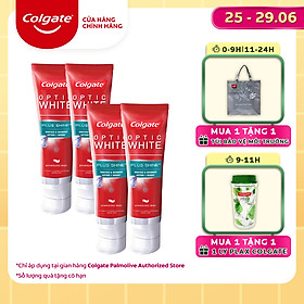 Bộ 4 Kem đánh răng Colgate Plus Shine làm trắng răng & sáng răng 100g