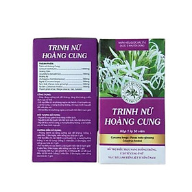 Hình ảnh Trinh Nữ Hoàng Cung USA Hỗ trợ điều trị u xơ tử cung, u nang buồng trứng, u xơ tuyến tiền liệt Hộp 50 viên (màu ngẫu nhiên)