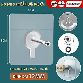 Mua Móc Dán Tường Có Đinh Ốc Vít Miếng Dán Tường Đóng Đinh Tiện Lợi Ko Khoan Đục Tường