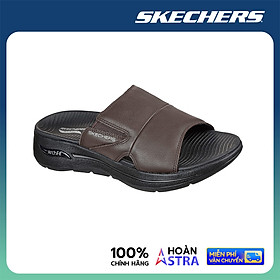 Skechers Nam Dép Quai Ngang Sandals GOWalk Arch Fit - 229023-BRN