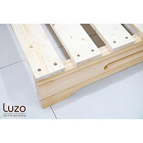 Mua Giường Pallet Luzo 1m6 x 2m x 20cm Gỗ Thông Nhập Khẩu 100%