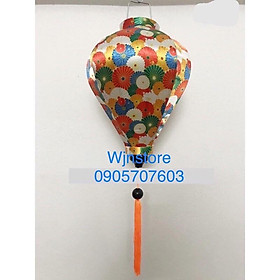 Mua Đèn lồng hội an vải phi 3D vietnames lanterns (30 45cm)