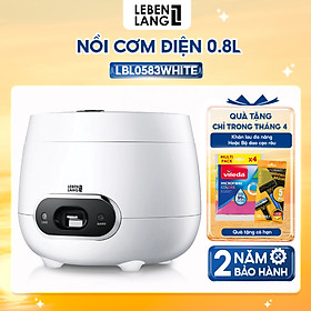 Mua Nồi cơm điện mini Lebenlang LBL0583 dung tích 800ml  công suất 250W nhỏ gọn  thiết kế đơn giản hiện đại - hàng chính hãng