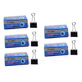 Bộ 5 Kẹp bướm Flexoffice 25mm FO-DC03