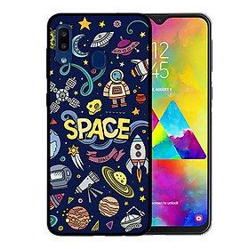 Ốp lưng cho Samsung Galaxy A30  Họa Tiết Vũ Trụ - Hàng chính hãng