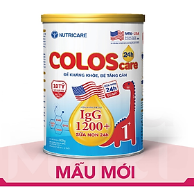 Sữa bột ColosCare 1+ 800g - Sữa non tăng cường miễn dịch của NutriCare