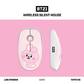 CHUỘT MÁY TÍNH KHÔNG DÂY CHỐNG ỒN BT21 BABY CHÍNH HÃNG