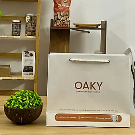 [SẴN] Túi đựng quà tặng sinh nhật, dịp lễ - Túi Giấy Cứng, Màu Trắng, Mặt Trước Trong Suốt