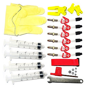 Bicycle Hydraulic Disc Brake Bleed Kit Tool Bike Brake Bleeder Kit
