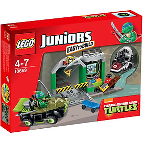 Bộ lắp ráp Căn Cứ Rùa - LEGO Juniors 10669 (107 Chi Tiết)