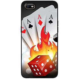 Ốp lưng dành cho Oppo A1k mẫu Thẻ bài