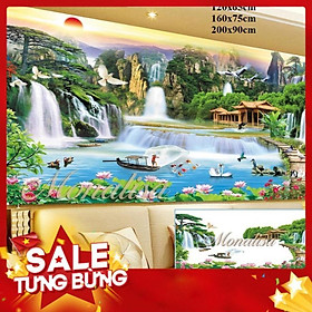 Mua iii8251Tranh đính đá Phong Cảnh 160x75cm