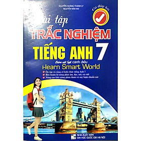 Hình ảnh sách Bài Tập Trắc Nghiệm Tiếng Anh 7 ( Bám Sát SGK Cánh Diều I - LEARN SMART WORLD - Có Đáp Án)