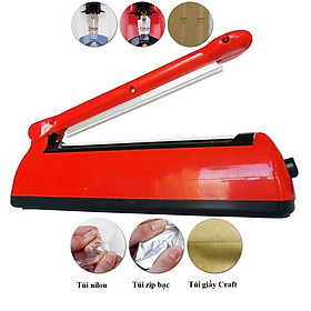 Mua Máy hàn miệng túi nilon dập tay PFS chuyên dụng 200mm  hàng nội địa TQ  máy khỏe hàn túi zip  túi craft..