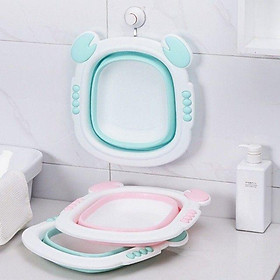Mua chậu rửa mặt gấp gọn cho bé