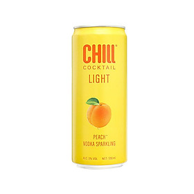 Nước trái cây lên men Chill Cocktail Peach 330ml - 3537044