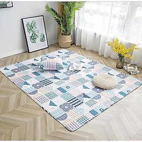 Thảm cotton trải sàn Nhật Bản phù hợp cho bé vui chơi PA9260