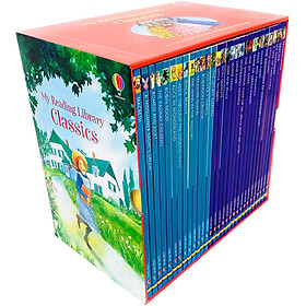 Usborne My Reading Library Classics Box Set Contains 30 Books