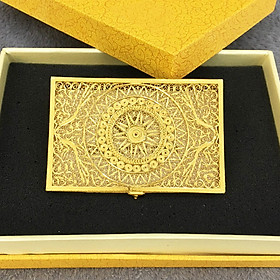 Hộp đựng name card mạ vàng 24K