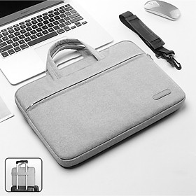 TÚI XÁCH, CẶP XÁCH CHỐNG SỐC CHO MACBOOK, SURFACE, LAPTOP CÓ DÂY ĐEO VAI CHỐNG NƯỚC