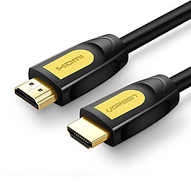 Ugreen 60357 20M 4K30HZ HDMI 1.4 cáp màu đen đầu vàng HD101 20060357 - Hàng chính hãng