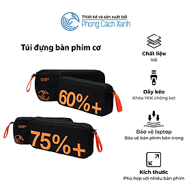 Mua Túi đựng bàn phím cơ PCX (Đen/Cam) - Hàng Chính Hãng