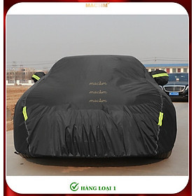 Bạt phủ ô tô Mazda 3 nhãn hiệu Macsim sử dụng trong nhà và ngoài trời chất liệu Polyester - màu đen 