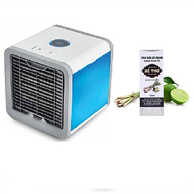 Mua Combo máy điều hòa mini bằng hơi nước  tạo độ ẩm  sản xuất theo công nghệ ion không khí kèm tinh dầu chiết xuất từ thiên nhiên - tinh dầu sả chanh - GDHN Loại Tốt
