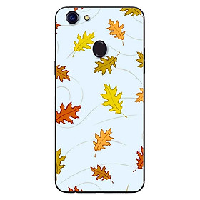 Ốp Lưng in cho Oppo F5 - F5 Youth Mẫu Lá Mùa Thu - Hàng Chính Hãng