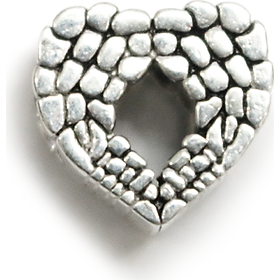 Charm bạc 950 Fascino ngăn cửa trái tim