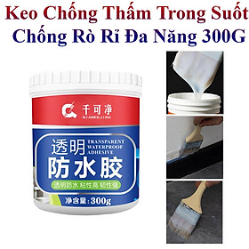 Mua Keo Chống Thấm Trong Suốt Chống Rò Rỉ Đa Năng Dễ Sử Dụng 300G Tặng Kèm Cọ