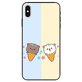 Ốp lưng dành cho Iphone X / Xs - Iphone Xs Max - Iphone Xr mẫu Couple Kem