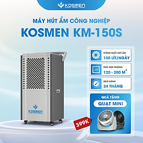 Mua Máy Hút Ẩm Công Nghiệp Kosmen KM-150S Phù hợp diện tích 200m² - Hàng Chính Hãng Bảo Hành 24 Tháng