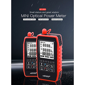 Máy Đo Công Suất Quang Và Test Cáp Mạng NOYAFA NF-908 (Dùng Pin Sạc) - Hàng Chính Hãng. NOYAFA NF-908 Multifunction Optical Power Meter Visual Fault Locator Network Cable Test Optical Fiber Tester