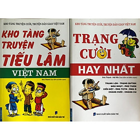 Hình ảnh sách Combo 2 cuốn trạng cười và kho tàng truyện tiếu lâm hay nhất