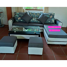 Mua Bộ Sofa góc KT 2m5 x 1m5 Juno Sofa Chất Lượng