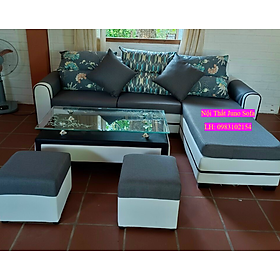 Bộ Sofa góc KT 2m5 x 1m5 Juno Sofa Chất Lượng