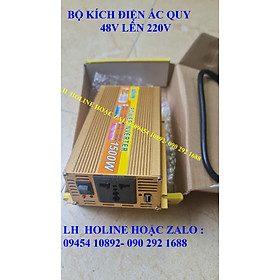 Bộ kích ắc quy 48v lên 220V 1500W