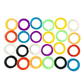 Colorful Plastic Key Cap Covers Pack of 24