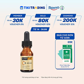 Serum C15 dưỡng sáng mờ thâm, ngăn ngừa lõa hóa Acnes Lab C15 Serum 15ml