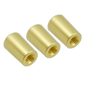 3X 3Pcs 3 Way Toggle Switch Knobs   Tip for LP  Electric Guitar Parts Gold