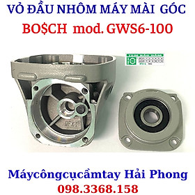 Vỏ đầu nhôm máy mài bao gồm cả ổ vòng bi thay thế cho 'BO$CH' mod. 'GWS6-100' , DCA mod. ASM3-03-100A , Dong Cheng mod. DSM03-100A