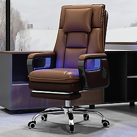 Mua Ghế Boss Ghế Giám Đốc Ghế Xoay Văn Phòng Cao Cấp Có Âm Thanh Ánh Sáng Bọc Da PU  Chức Năng Nâng Hạ Ngả Lưng Xoay 360 Độ