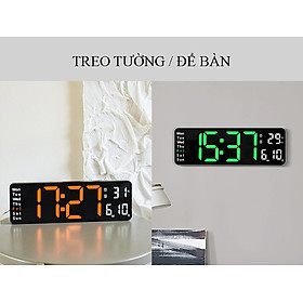 Mua Đồng Hồ Treo Tường Led Lịch Vạn Niên - Lịch Âm - Nhiệt Độ