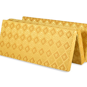 Mua NỆM BÔNG ÉP – NỆM GẤP 3 VẢI GẤM (1m6 x 2m x 9cm)