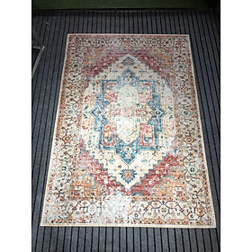Mua  Ảnh Thật  Thảm Lì Trải Sàn Phong Cách  Vintage - Cổ Điển Trang Trí Phòng Khách  Phòng Ngủ  Chụp Hình Decor.