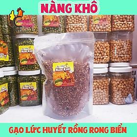 Gạo lứt sấy mix rong biển ăn kiêng, giảm cân | Nàng Khô